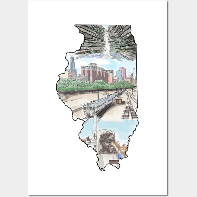 Illinois Wall Art by TwoBroads